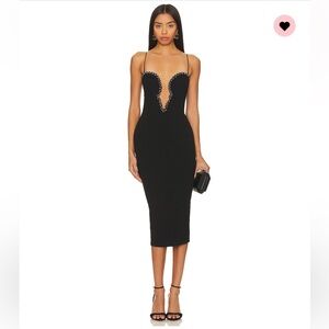 Adorn Midi in Black - Revolve - Nookie